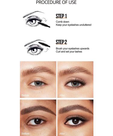 Eye black natural waterproof and antifouling eye black thickening and lengthening eye black no caking no dirt all day - Buy Online on GoSupps.com