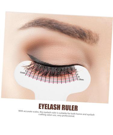 30 Pcs Paper Eyelash Measuring Rulers - Precision Lash Curling Degree & Length Tool - Assorted Colors - Perfect for Eyelash Extensions - Buy Online on GoSupps.com