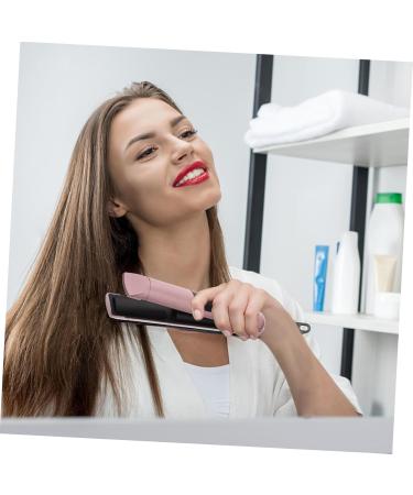 OHPHCALL 2pcs Curling Iron Pro Tools Portable Hair Straightener Travel Hair Straightener Golden Abs 21X4X3.5CMx2pcs Rose Goldx2pcs - Buy Online on GoSupps.com