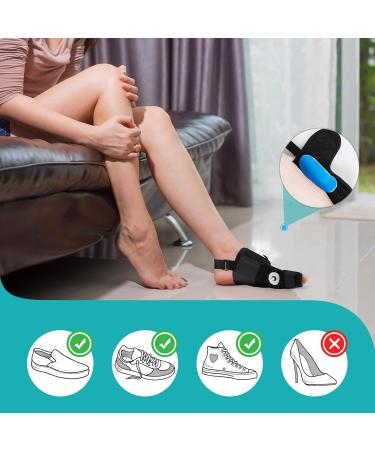 Bunion Corrector for Men & Women - Adjustable Bunion Splint Brace with Soft Gel - Pain Relief Toe Straightener - 1 Pair Bunion Pads - Buy Online on GoSupps.com