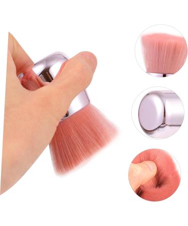 minkissy Mushroom Head Makeup Brush Cheek Brush Buffing Brush Makeup Powder Brush Face Powder Brush Finishing Powder Brush Powder Foundation Brush Plastic Fluffy Flat Noodles Travel - Buy Online on GoSupps.com