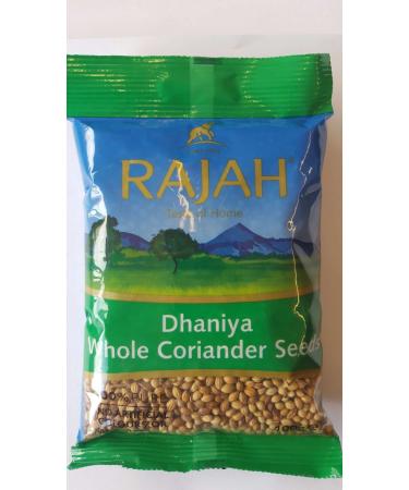 Rajah Dhaniya Whole Coriander 100g Pack van 2