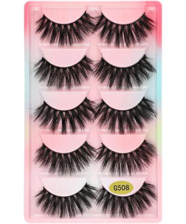 UAMOU 2-50 Boxes Eyelashes faux mink lashes natural 3d mink eyelashes volume false lashes in bulk cilios Cheerfully (Color : 5 Pairs G600 Size : 30 Boxes) - Buy Online on GoSupps.com