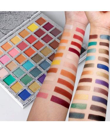  CHJUZI 42 x Matte Shiny Eye Shadow Mixed Colours - Buy Online on GoSupps.com