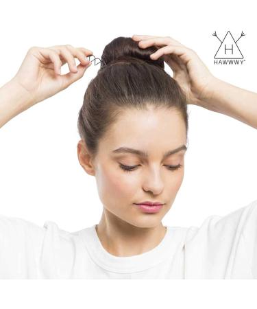 Hair Spirals & Clips for Women - Light Brown Spiral Hair Needles & Bun Maker - 8 Pack Hair Styling Accessories - Buy Online on GoSupps.com