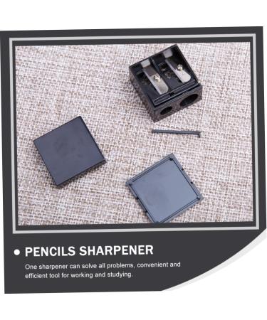 FOMIYES 12 Pcs Pencil Sharpener Eyebrow Sharpener Dispenser Liner Lipstick Pen Stainless Steel Make up Miss Blackx2pcs 3.2x3.2cmx2pcs - Buy Online on GoSupps.com