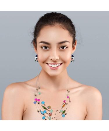 VALICLUD Glass Independence Day Gnome Ear Rings - 2 Pairs | Unique Ear Drops Jewelry Set - Buy Online on GoSupps.com