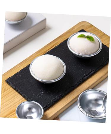 Cabilock Hemisphere Cake Pan 24 Pcs DIY Baking Mold DIY Chocolate Molds Dessert Making Mold Fine Bath Ball Aluminum Alloy - Buy Online on GoSupps.com