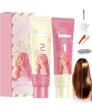 Protein Correction Hair Straightening Cream, Protein Hair Softener Set, For All Hair Types (1PCS)