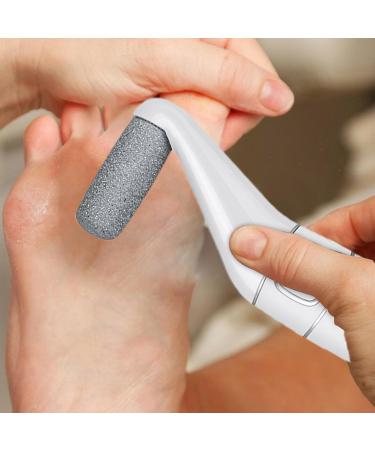 Shitafe Electric Foot File Callus Remover - Foot File Pedicure with Adjustable Speed - Foot File Pedicure Foot Scrubber File Pedicure Tools Portable Callus Remover Tool Efficient Foot Grinder - Buy Online on GoSupps.com