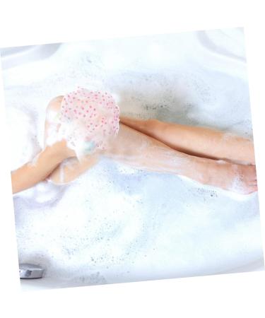 2pcs Exfoliating Bath Ball & Shower Pouf - Mesh Scrubber Sponge for Body Cleaning | Ideal for Girls - Bath Loofah Set - Buy Online on GoSupps.com