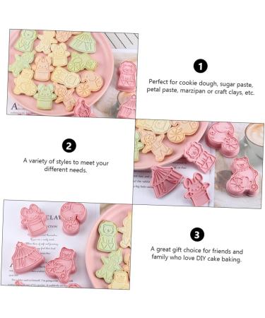 GRIRIW Elephant 1 Biscuit Mold Bunny Cookies Cakesicles Mold Bunny Stencil Rabbit Candy Biscuits Mold Metal 3D Fried Animal 7.6x5cm Pink - Buy Online on GoSupps.com