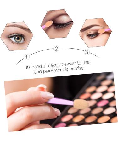 Baluue 160 Pcs Sponge Makeup Stick Makeup Brush Eyeshadow Cosmetic Eye Shadow Sponge Plastic - Buy Online on GoSupps.com