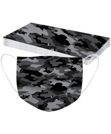 NcQifei 50 Pcs Children Disposable 3-Layer Mouth Protection - Cute Cartoon Bandana Face Scarves for Boys & Girls | Breathable Mouth-Cloth with Motif Printing - Buy Online on GoSupps.com