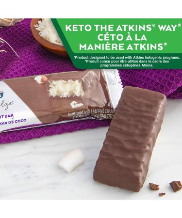 Atkins Endulge Bars - Coconut Low Sugar Keto Friendly High Fibre 1g Sugar 2g Carbs 10ct Chocolaty Coconut Value Pack Endulge Bars - Buy Online on GoSupps.com