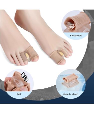 Toe Spacers Kit for Bunion Relief | Adjustable Toe Separators for Men & Women | Effective Hammer Toe & Overlapping Toe Corrector - Buy Online on GoSupps.com