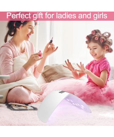 NAILGIRLS 54W UV Nail Lamp with Timer and Sensor - Professional Halloween Nail Art Tool - Buy Online on GoSupps.com