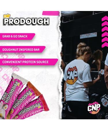 CNP Professional Prodough Milk Protein Bars - 17g Protein Soft Centre Filled Bars (The Glazed One) - Buy Online on GoSupps.com