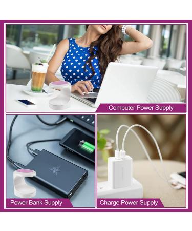 ANGNYA Mini UV LED Nail Lamp - Professional Gel Nail Dryer for DIY at Home Salon - Portable Purple UV Light - Buy Online on GoSupps.com