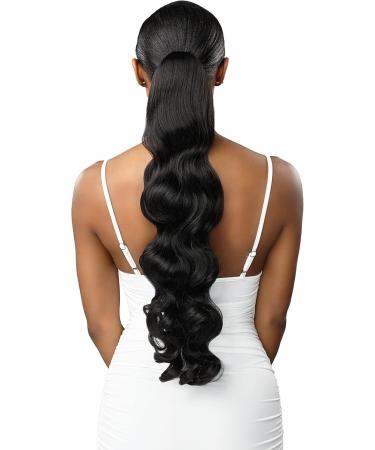Sensationnel Lulu Pony Synthetic Ponytail - KARA (Color:2 Dark Brown) - Buy Online on GoSupps.com