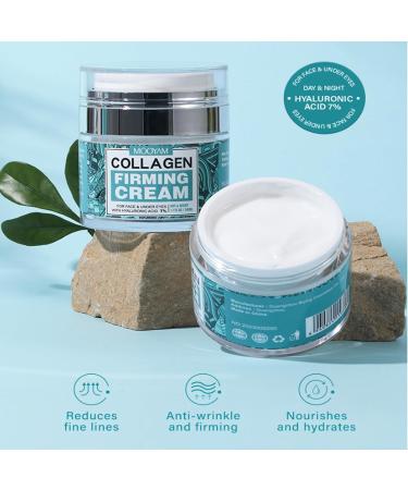 Neck Firming Cream - Anti-Aging Moisturizer with Retinol Collagen & Hyaluronic Acid | Tighten & Lift Neck Cream for Men & Women - 1.78 Fl Oz - Buy Online on GoSupps.com