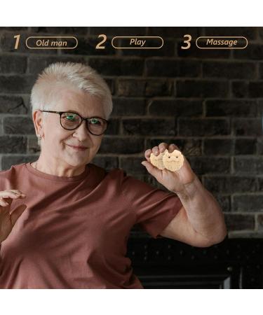 Hanabass Chinese Baoding Balls - 2 Wooden Piyao Dragon Massage Balls for Finger Exercise & Stress Relief - Buy Online on GoSupps.com