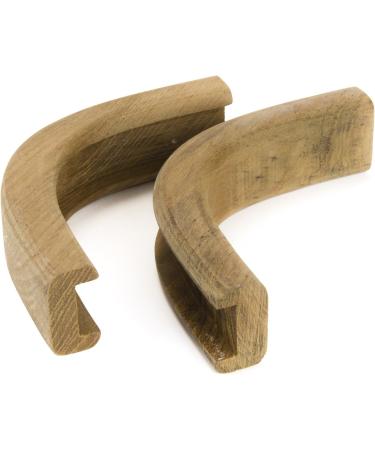 Whitecap 60826 Teak Inside Corner Bulkhead Molding - 3/4 Track - Buy Online on GoSupps.com