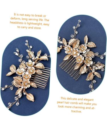 HAPINARY girls hair accessories European and American hair accessories bridal hair accessories accessories Hand made bridesmaid bride headpieces for wedding hairpin bride hair accessory - Buy Online on GoSupps.com