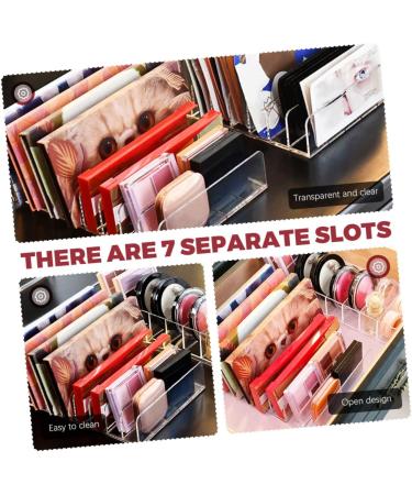 Housoutil 2pcs Holders Palettes Organizer Makeup Cosmetic Stand Eyeshadow Vanity Containers Beauty Organizers - Buy Online on GoSupps.com