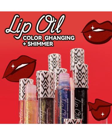 Diamond Black Black Glitter Diamond Lip Gloss Glitter Liquid Color Changing Lipsticks Magic Color Changing Lip Oil Long Lasting Moisturizing Non-sticky (03+04+05) - Buy Online on GoSupps.com