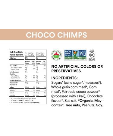 EnviroKidz Organic Choco Chimps Cereal 284 g (Pack of 12) Chocolate Gluten Free Non-GMO Fair Trade by Nature's Path - Buy Online on GoSupps.com