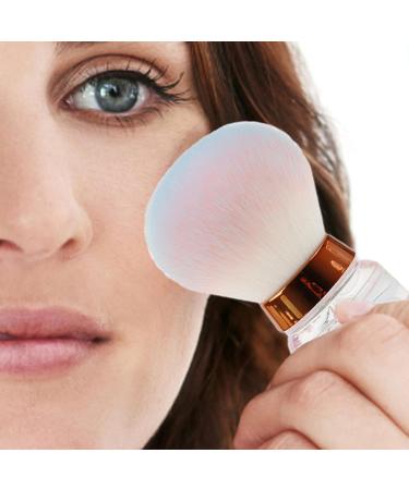 Nail Brush | Soft Blush Loose Powder Brush | Face Powder Brush Large Makeup Tool Powder Brush for Shadow and Highlight Pink - Buy Online on GoSupps.com