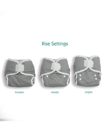 Thirsties Duo Wrap Cloth Diaper Cover - Mountain Twilight, Size 2 (18-40 lbs) - Buy Online on GoSupps.com