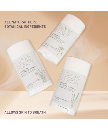 Peppermint + Tea Tree Deodorant Women Men Aluminum Free Natural Odor Protection 2 Pack Peppermint 2.65 Ounce (Pack of 2) - Buy Online on GoSupps.com