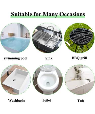 Hatoku 25-Piece Pumice Stone Cleaning Set for Toilet, Bath, Kitchen - Grey Pumice Scouring Pad for Household Cleaning - 5.9 x 1.4 x 0.9 Inches - Buy Online on GoSupps.com