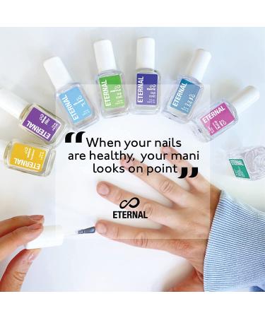 Eternal Ridge Filler Base Coat Nail Polish - 2 Pack Ridge Filler Gel for Nail Strength and Repair - Clear Nail Primer Treatment - 13.5 mL - 0.46 Fl Oz - Buy Online on GoSupps.com