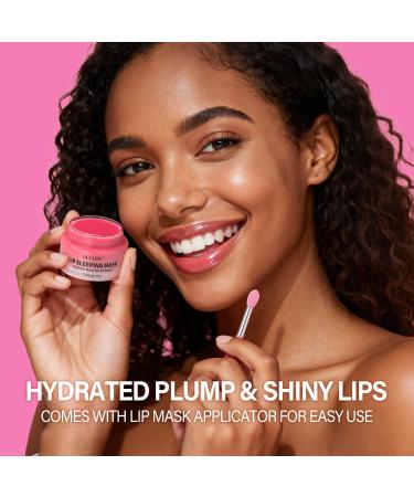 Lip Mask Set Lip Care Gift for Teen Girls & Women Overnight Lip Mask Hydrating & Moisturizing Valentine's Day Gifts for Her Wife Girlfriend Lip Sleeping Mask Repair Dry Flaky Lips Lip Treatment - Buy Online on GoSupps.com