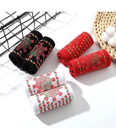 ZHOOCAI 3 Pairs Alvo Tourmaline Acupressure Self-Heating Feet Socks - Slimming Health Sock Set - Buy Online on GoSupps.com