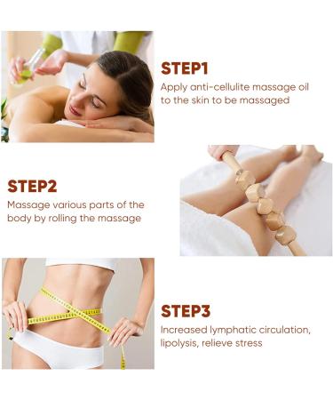 Complete Maderotherapy Set 5 in 1: Full Body Massage Lymphatic Drainage Anti-Cellulite Tools for Back & Legs - Buy Online on GoSupps.com