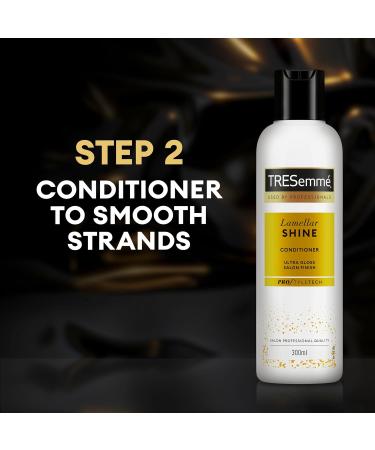 TRESemm Lamellar Shine Conditioner with patented Lamellar Technology hair care product for an ultra-glossy salon finish 300 ml Lemon floral citric fresh and sweet 300 ml (Pack of 1) - Buy Online on GoSupps.com