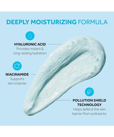 No7 HydraLuminous+ Hydrating Dual Phase Face Mask | Hyaluronic Acid & Vitamin B3 Niacinamide for Radiant Skin | 3.5 Fl Oz - International Shipping Available - Buy Online on GoSupps.com