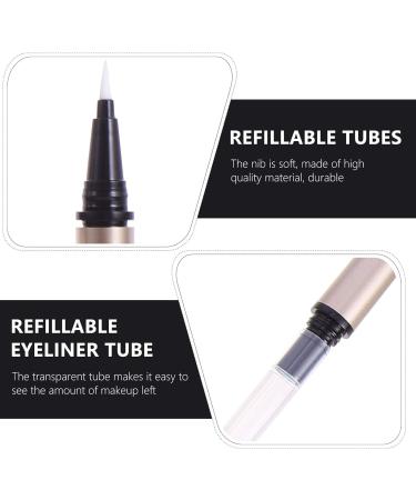  Didiseaon Didiseaon 10 Pcs Eye-Liner Empty Hose Oil Pen For Cuticles Empty Eyelash Tube Eyelash Applicator Tube Lip Gloss Refillable Pencil Eye-Liner Pen Rechargeable Eye-Liner Pen - Buy Online on GoSupps.com