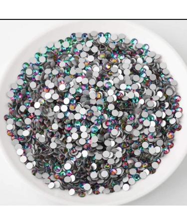 Beadsland 288Pcs Green Volcano Flat Back Rhinestones for Nails - SS30 Nail Art Crystals - Buy Online on GoSupps.com