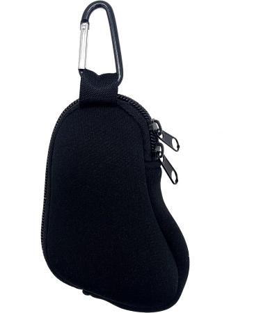 Neoprene Asthma Inhaler Holder - Portable Travel Mini Case Sleeve in Black - Buy Online on GoSupps.com