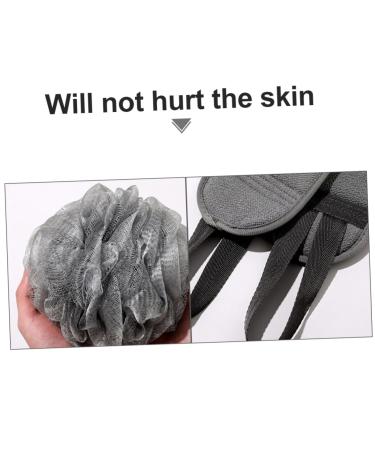 FOMIYES Men's Bath Set - Exfoliating Shower Gloves Back Scrubber Towel & Wash Scrubber for Healthy Bathing - Buy Online on GoSupps.com