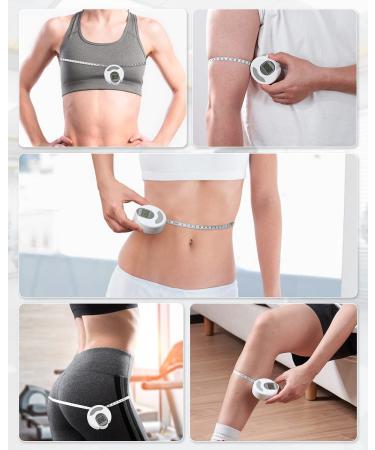 RENPHO Smart Bluetooth Digital Body Measuring Tape with Lock Hook - Weight Loss and Fitness Tracker - Inches and cm - Buy Online on GoSupps.com
