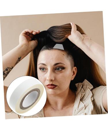 1 Roll Wig Film Wig Lace Glue Wig Adhesive Tape Double Sided Wig Tape Hair Tape for Wigs Lace Front Wig Tape Wig Stuff Lace Glue for Wigs Wig Tape for Lace Wigs Tissue White Mikinona 4.70X4.70X1.30CM White - Buy Online on GoSupps.com