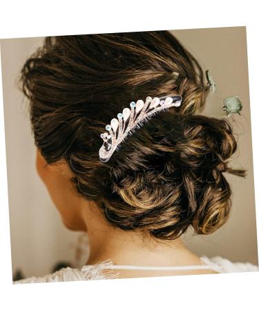 Housoutil Pearl Hair Comb Formal Hair Accessories for Women Geometric Bee Hair Pin Decorative Hair Comb Hair Styling Accessories Hanfu Hair Accessories Tiara Miss Leaf Rhinestones Wedding - Buy Online on GoSupps.com