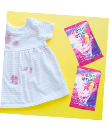 minkissy 1 Set Stain Remover Stain Brightening Agent Active Oxygen Agent Laundry Tool Clothing Colour Agent Brightener Efficient - Buy Online on GoSupps.com
