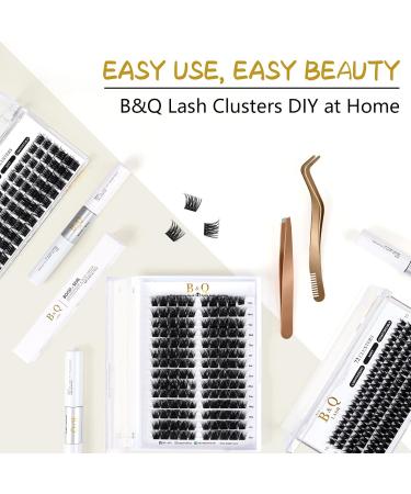 Curl C-14mm B 16 Cluster Lashes - Mega Volume DIY Eyelash Extensions - Buy Online on GoSupps.com